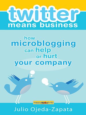 cover image of Twitter Means Business